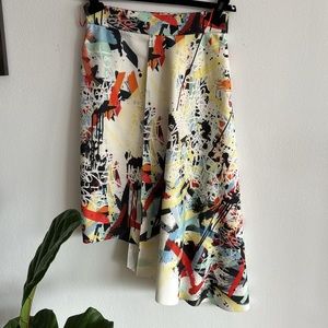 Zara asymmetrical skirt